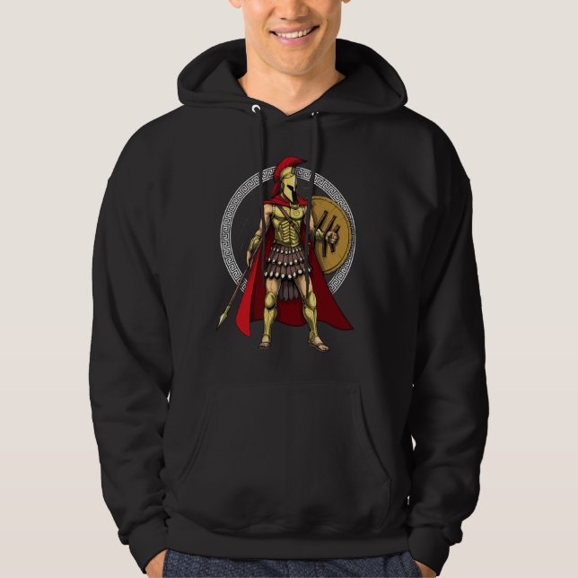 Spartan Warrior Hoodie (Front)