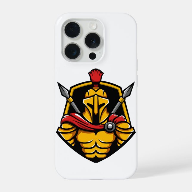 Spartan Warrior  Phone Case for iPhone 15 (Back)