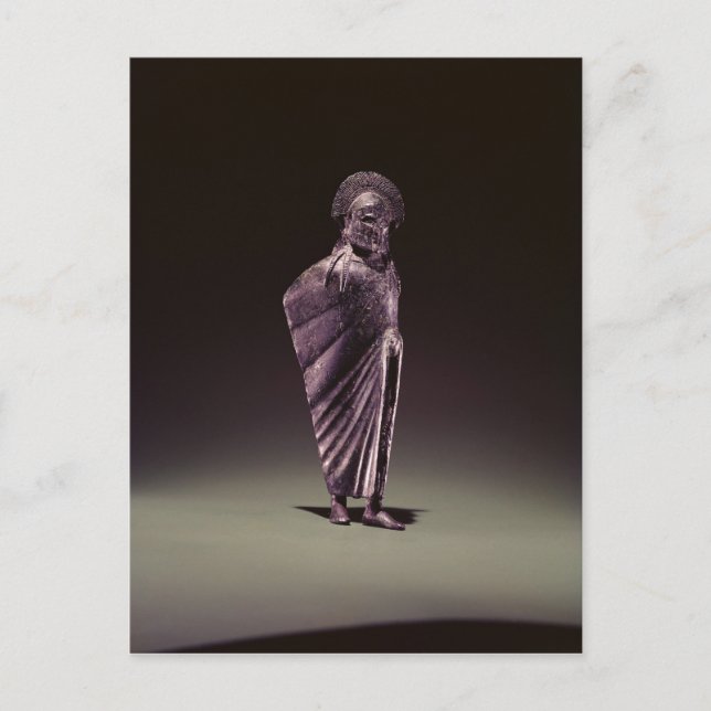 Spartan warrior postcard (Front)