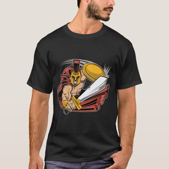 Spartan Warrior T-Shirt (Front)