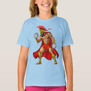 Spartan Warrior Weightlifting T-Shirt