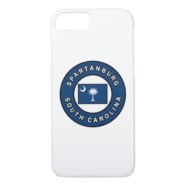 Spartanburg South Carolina Case-Mate iPhone Case (Back)