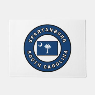 Spartanburg South Carolina Doormat