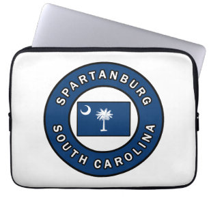 Spartanburg South Carolina Laptop Sleeve
