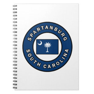 Spartanburg South Carolina Notebook