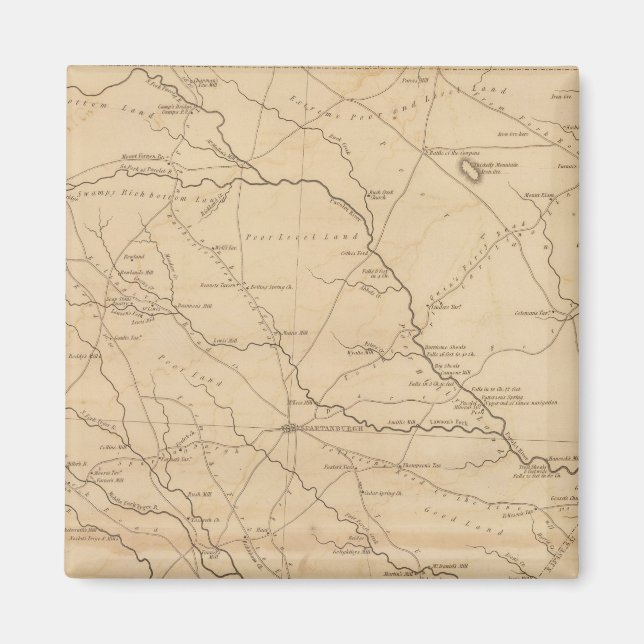 Spartanburgh District, South Carolina Magnet (Front)