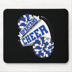 Spartans Cheer Ck To School Cheerleading Spirit B Mouse Pad
