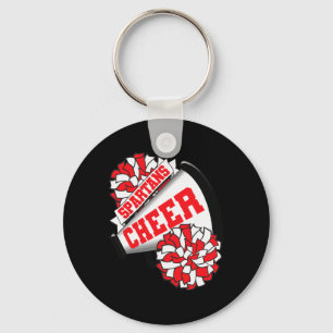 Spartans Cheer Ck To School Cheerleading Spirit R Key Ring