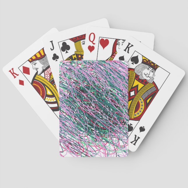 Spastic Yarn Playing Cards (Back)