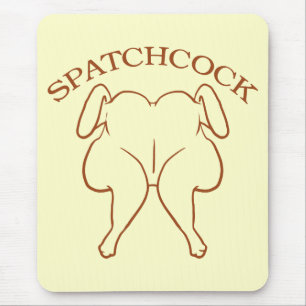 Spatchcock Chicken Mouse Pad