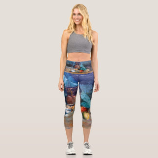 Spatula warder capri leggings