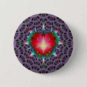 SPaV Bug 6 Cm Round Badge