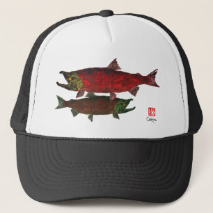 Spawning Salmon - Trucker Hat