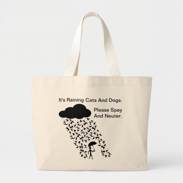 "Spay and Neuter" Shopping Bag (Front)