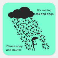 "Spay and Neuter" Stickers
