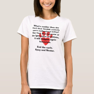 Spay & Neuter Pawprint Shirt