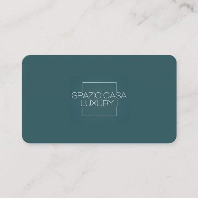 SPAZIO CASA LUXURY Business Card (Front)
