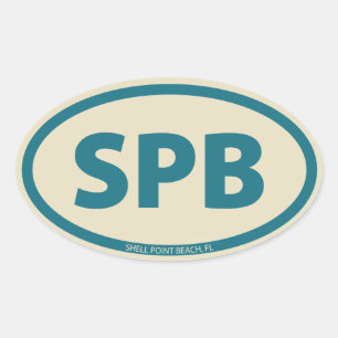 SPB Oval Sticker