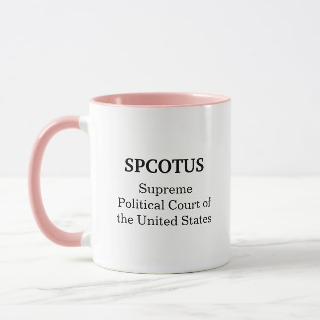 SPCOTUS Supreme Court Coffee Mug (Left)