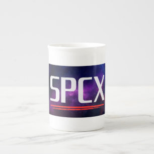 SPCX SpaceX IPO Investor Design Space Stock Bone China Mug