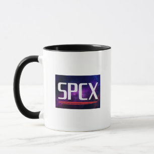 SPCX SpaceX IPO Investor Design Space Stock Mug