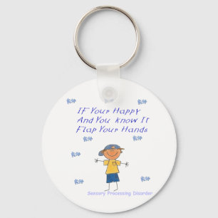 SPD Flap your hands Key Ring