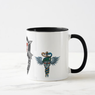 Speacial Forces Medic Black 11 oz Ringer Mug