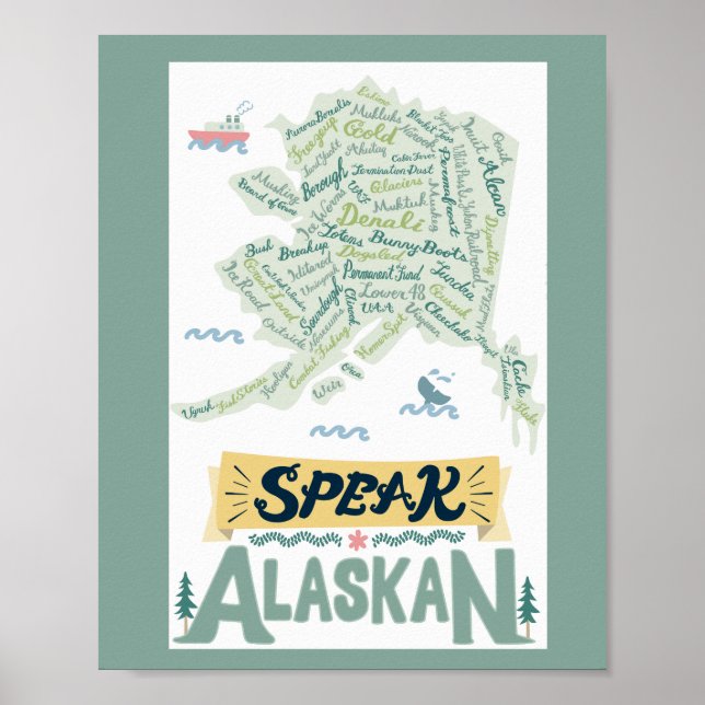 Speak Alaskan!! Poster (Front)