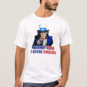 Speak English T-Shirt