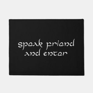 Speak Friend And Enter Doormat