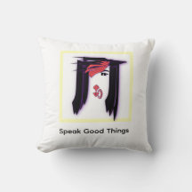 Speak Good Things Face Design
