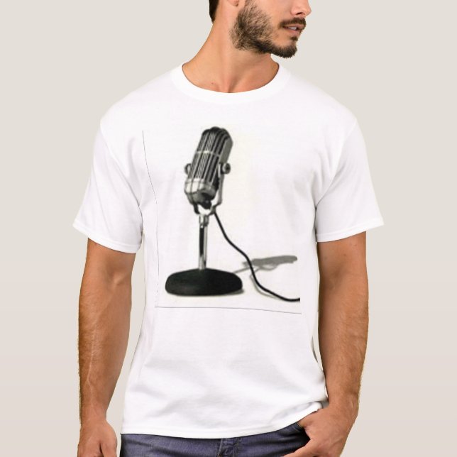Speak into the Mic T-Shirt (Front)