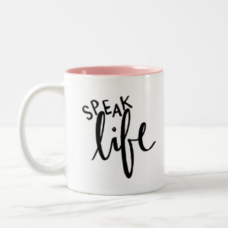 Speak Life Mug by Undeniable Favours