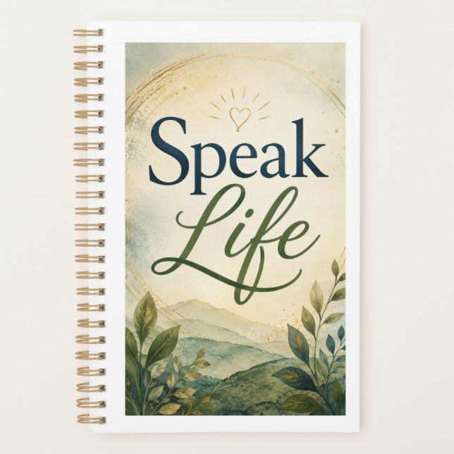 Speak Life Planner (Front)