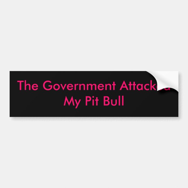 Speak out against BSL Bumper Sticker (Front)