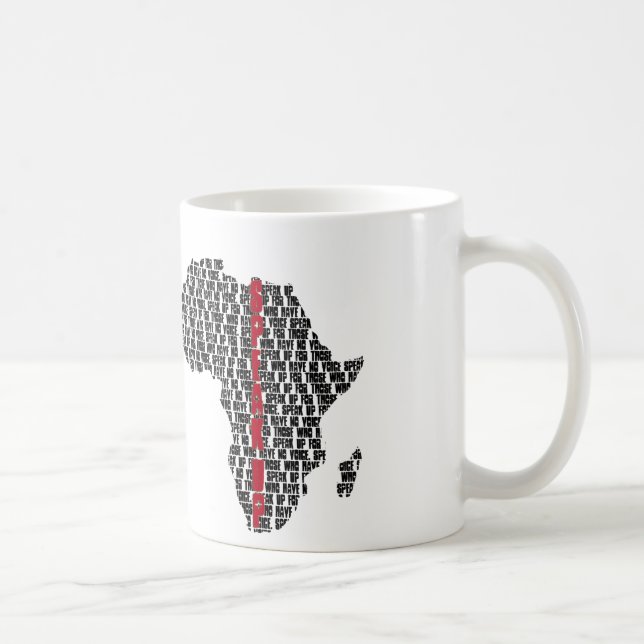 Speak Up Africa Mug` Coffee Mug (Right)