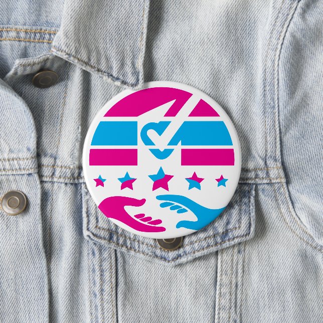Speak Your Mind 10 Cm Round Badge (In Situ)
