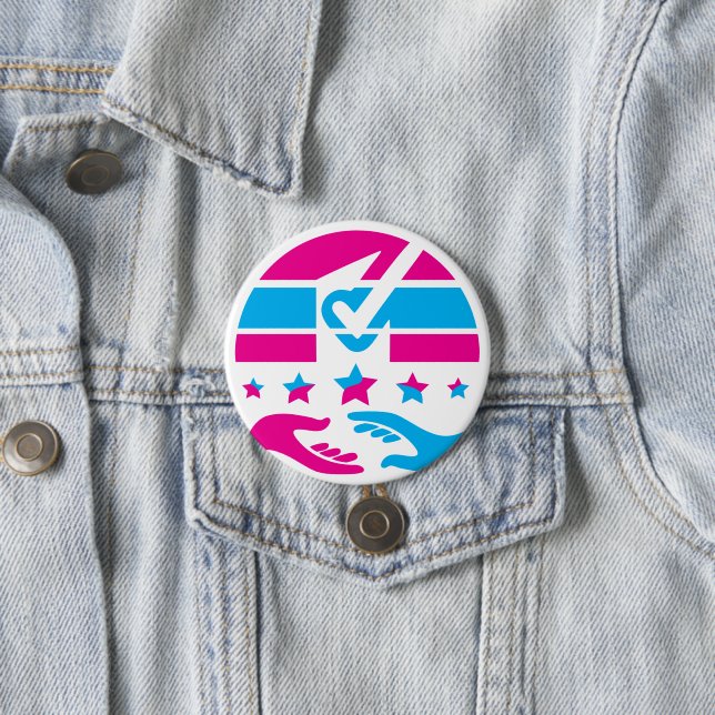Speak Your Mind 7.5 Cm Round Badge (In Situ)