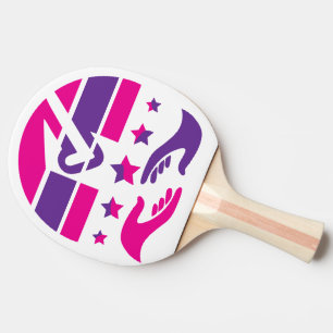 Speak Your Mind Ping Pong Paddle