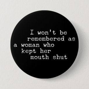 Speak Your Truth Statement 7.5 Cm Round Badge