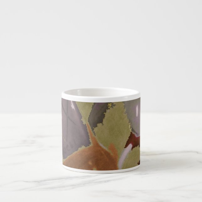 Speakeasy design espresso cup (Front)