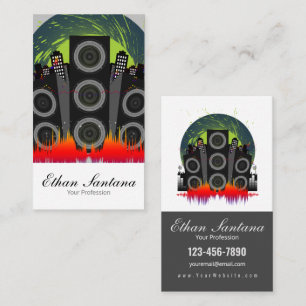 Speaker Blast Business Card