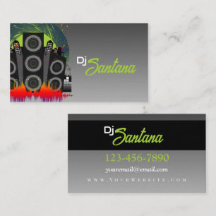 Speaker Blast Business Card