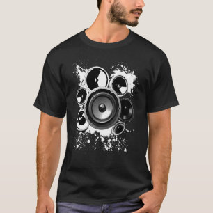 Speaker Building Electronics Sound Frequency Subwo T-Shirt