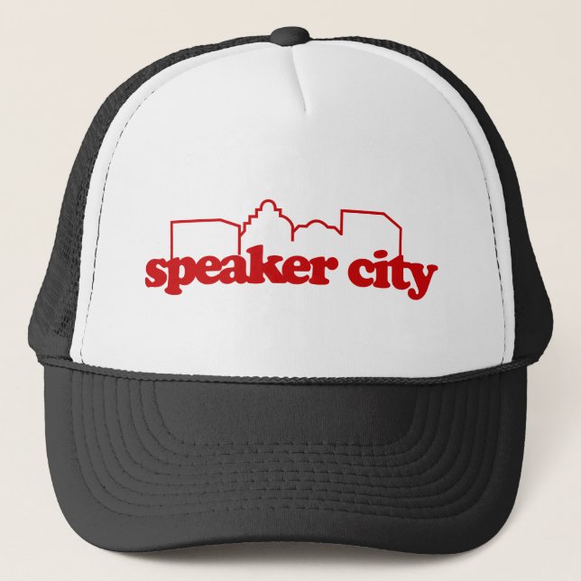 Speaker City old school Trucker Hat (Front)