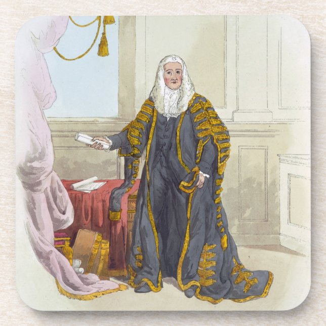 Speaker of the House of Commons, from 'Costume of Coaster (Front)