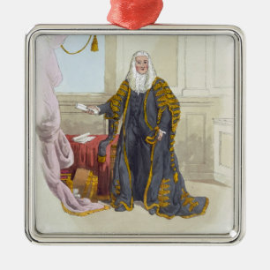 Speaker of the House of Commons, from 'Costume of Metal Tree Decoration