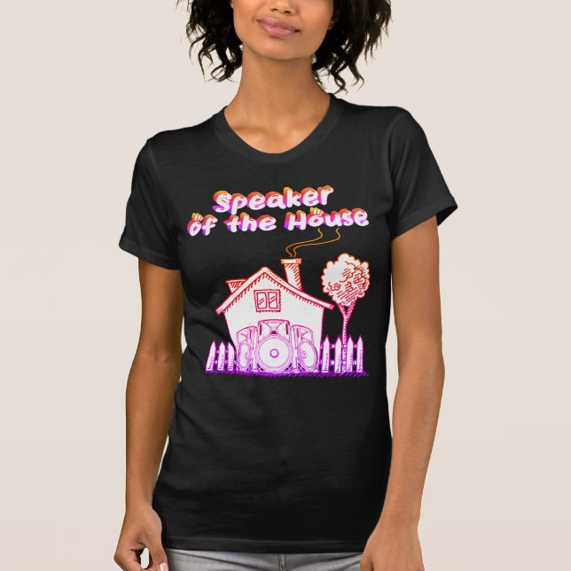 Speaker of the House T-Shirt bright lines (Front)