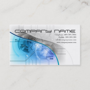 Speaker or  Sound Recording Music Teachnique Business Card