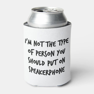 Speakerphone Can Cooler